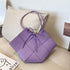 Trendy Luxury Design Genuine Woven Soft Leather Large Capacity Shipping Purse Lady Handbag Women Shoulder Bag