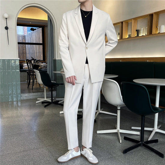 White Rascal Casual Suit Men&