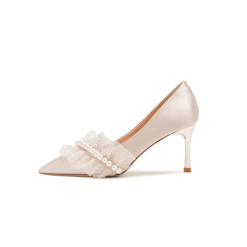 Bridesmaid Shoes Champagne Wedding Shoes