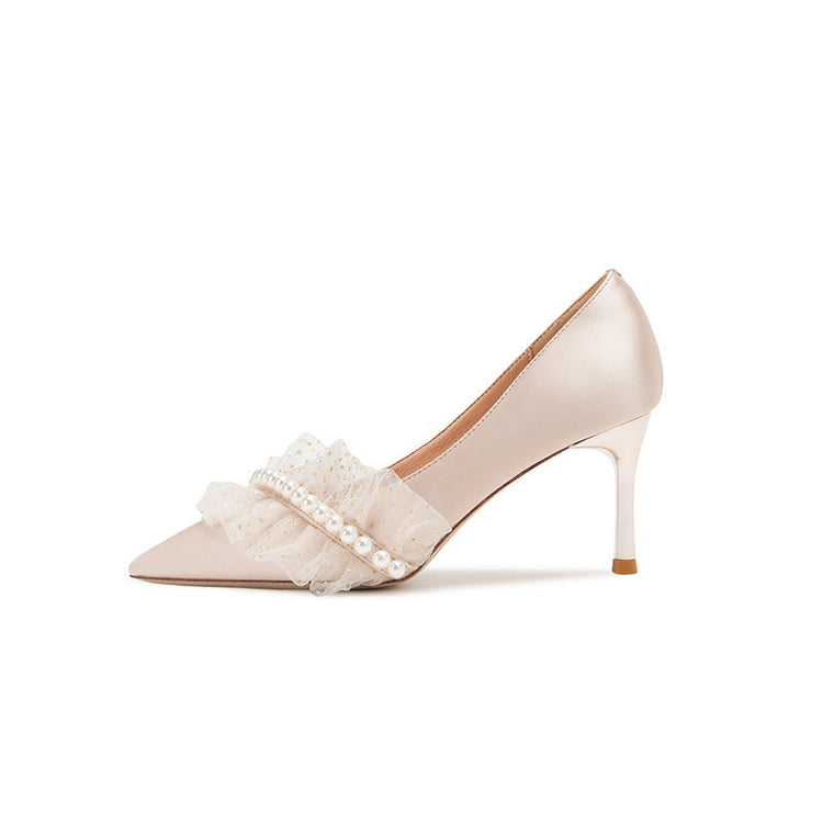 Bridesmaid Shoes Champagne Wedding Shoes