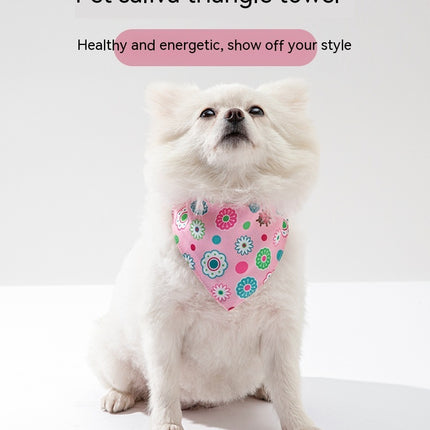 Pet Clothing Dog Accessories Pet's Saliva Towel Dog Scarf