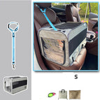 Grey / With pet safety belt / S
