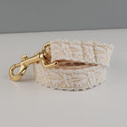 Dog rope gold buckle / L