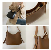 French Niche One Shoulder Saddle Bag