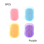 Purple 5PCS
