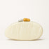 New Fashion Special-shaped Dinner Clutch in ivory with decorative metallic accents on top.