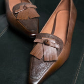 Cowhide Retro Women&