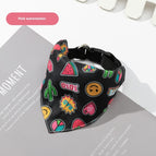 Pink Watermelon Saliva Towel / L