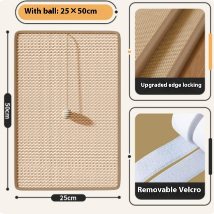 Cat Supplies Sisal Mat Pet Cat Scratch Board Protection Sofa