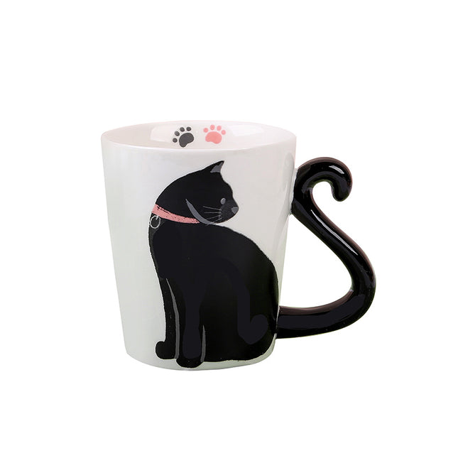 Japanese Style Female Cute Kitten Coffee Cup Cartoon Household