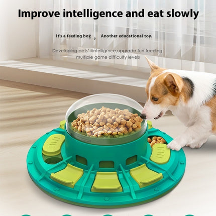 Interactive Dog Puzzle Toy For IQ Improvement And Slow Feeding Suitable For All Sizes Pets Nutritious Diet-Friendly Non-Electric Plastic Pets Game Pet Products