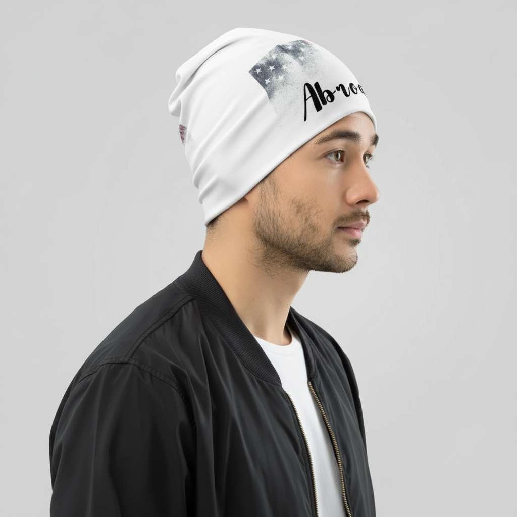 Abroad All-Over Print Beanie